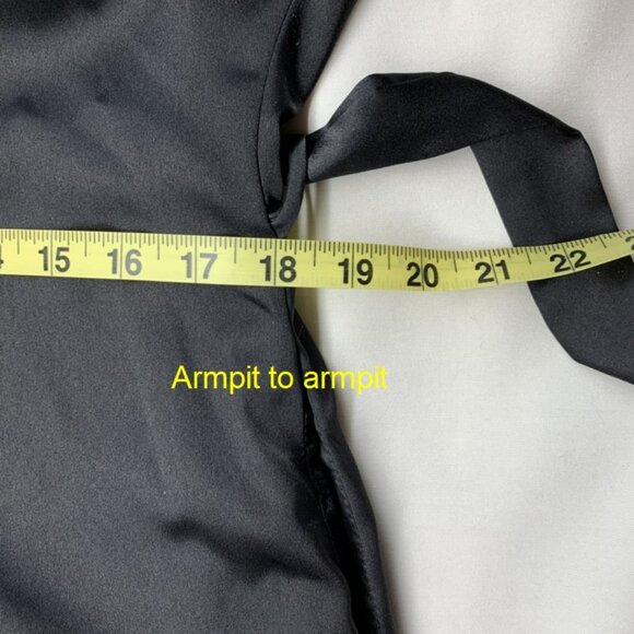 Vintage Shirley of Hollywood Satin Robe One Size - Picture 6 of 10